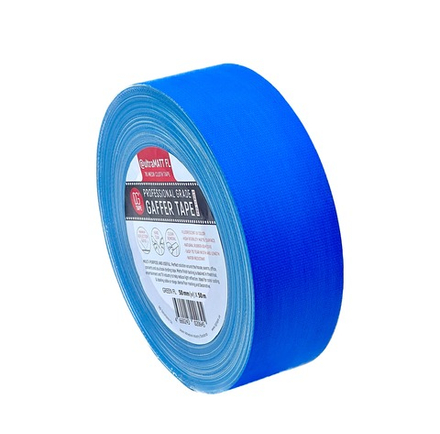 Клейкая лента @ultraMATT - Гаффа тейп 50мм/25м - Голубой (светится в ультрафиолете)