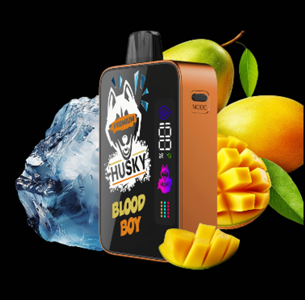 Husky Premium BLOOD BOY - Манговый микс 15000 затяжек 20мг (2%)