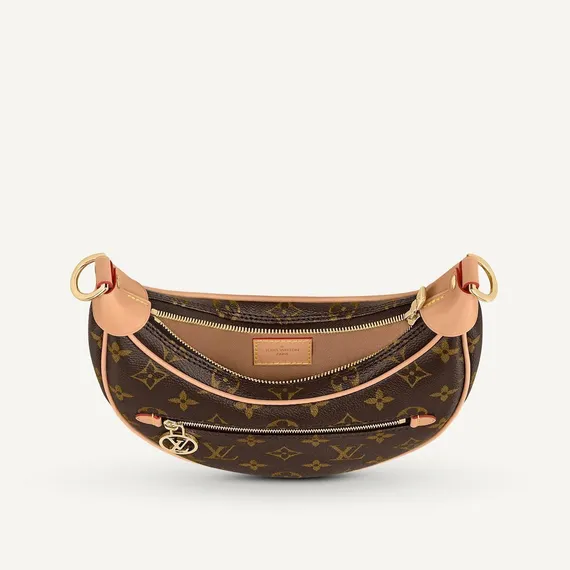 Сумка-багет Louis Vuitton Loop коричневый