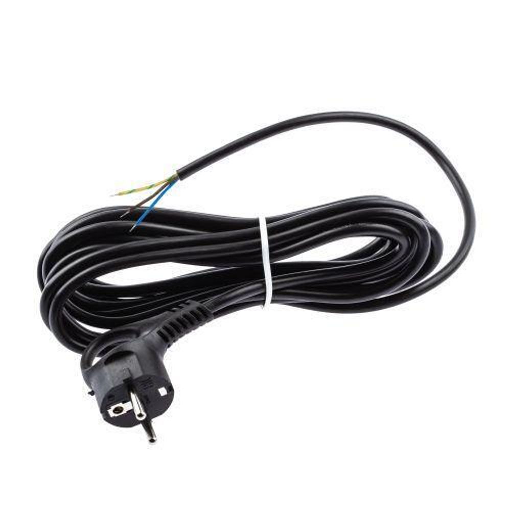 Шнур сетевой с вилкой 1.5м с заземл. ПВС 3х0.75 черн. UX-3x0.75-1.5m-B ЭРА Б0048689 Шнур сетевой с вилкой 1.5м с заземл. ПВС 3х0.75 черн. UX-3x0.75-1.5m-B ЭРА Б0048689