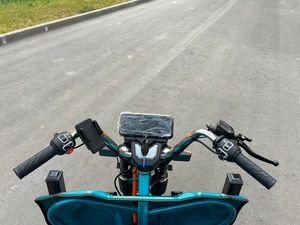 Грузовой электрический трицикл IKINGI CARGO PRO Q05 2000W (60V/45Ah) - Бирюзовый фото №12