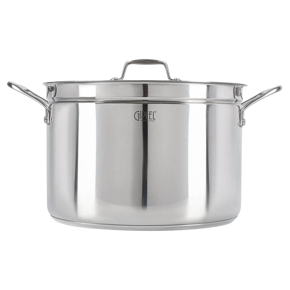 Кастрюля из нержавеющей стали Gipfel Grande 51703 30 см / 14 л