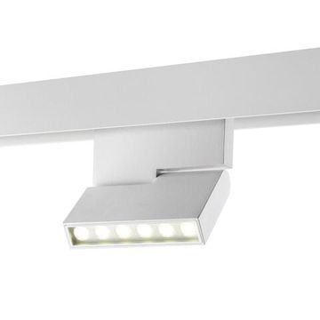 358627 SHINO NT21 065 белый Трековый низковольтный св-к диммируемый с ДУ, со сменой цв.температуры IP20 LED 3000~6500К 12W 48V FLUM