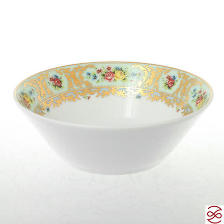 Набор салатников Falkenporzellan Vienna Seladon Gold 14см(6 шт)