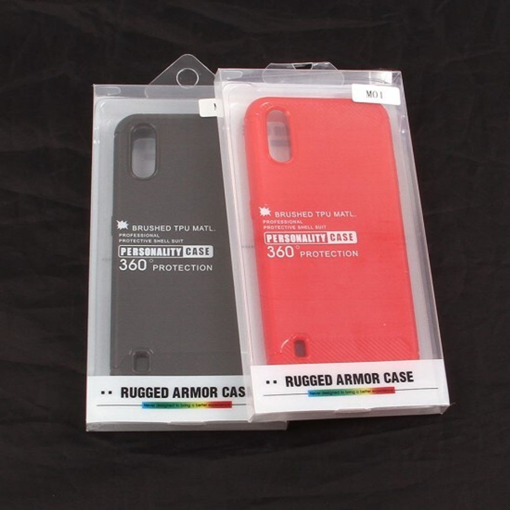 Противоударный чехол для Samsung Galaxy M01, 009508 Темно-синий