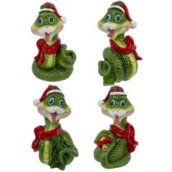 GAEM Фигурка декоративная "Змея", L3,5 W3,5 H7 см, 4в.