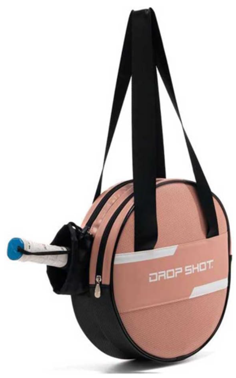 Элегантная сумочка Bassan круглая светло-коралловая Drop Shot