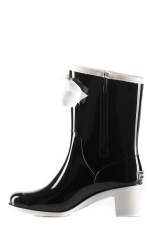 Сапоги BoomBoots  Black&White Short (с утеплителем)