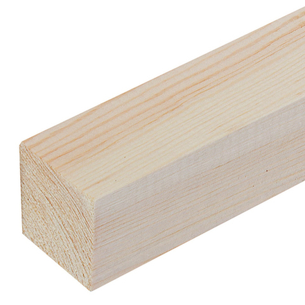 Брусок сухой строганный хвоя сорт АВ 40х60х2000мм