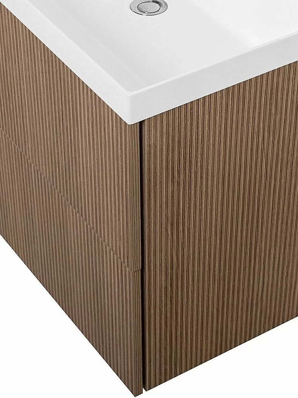 Тумба с раковиной Art&Max AM-Verona-Push-700-2C-SO-KV/AM-LAV-700-MR-FА Kadena Wood