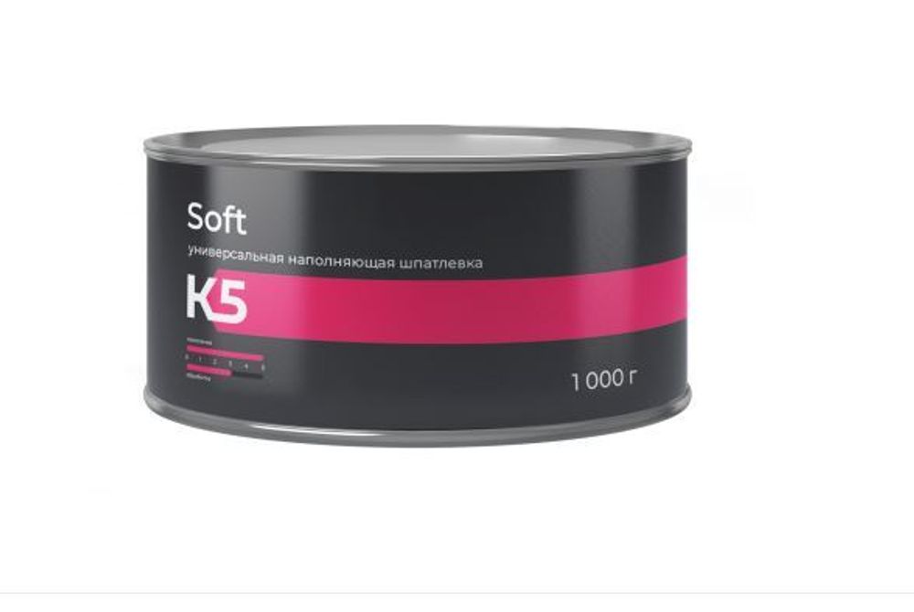 Шпатлевка K5 Soft 1 кг универсальная наполняющая (К5)