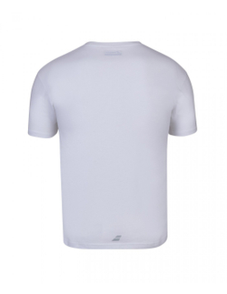 Футболка для мальчика теннисная Babolat Exercise Tee Boy - white