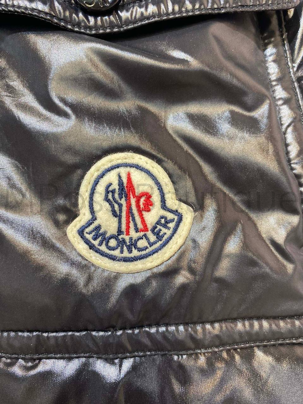 Черный пуховик Moncler Maya премиум класса