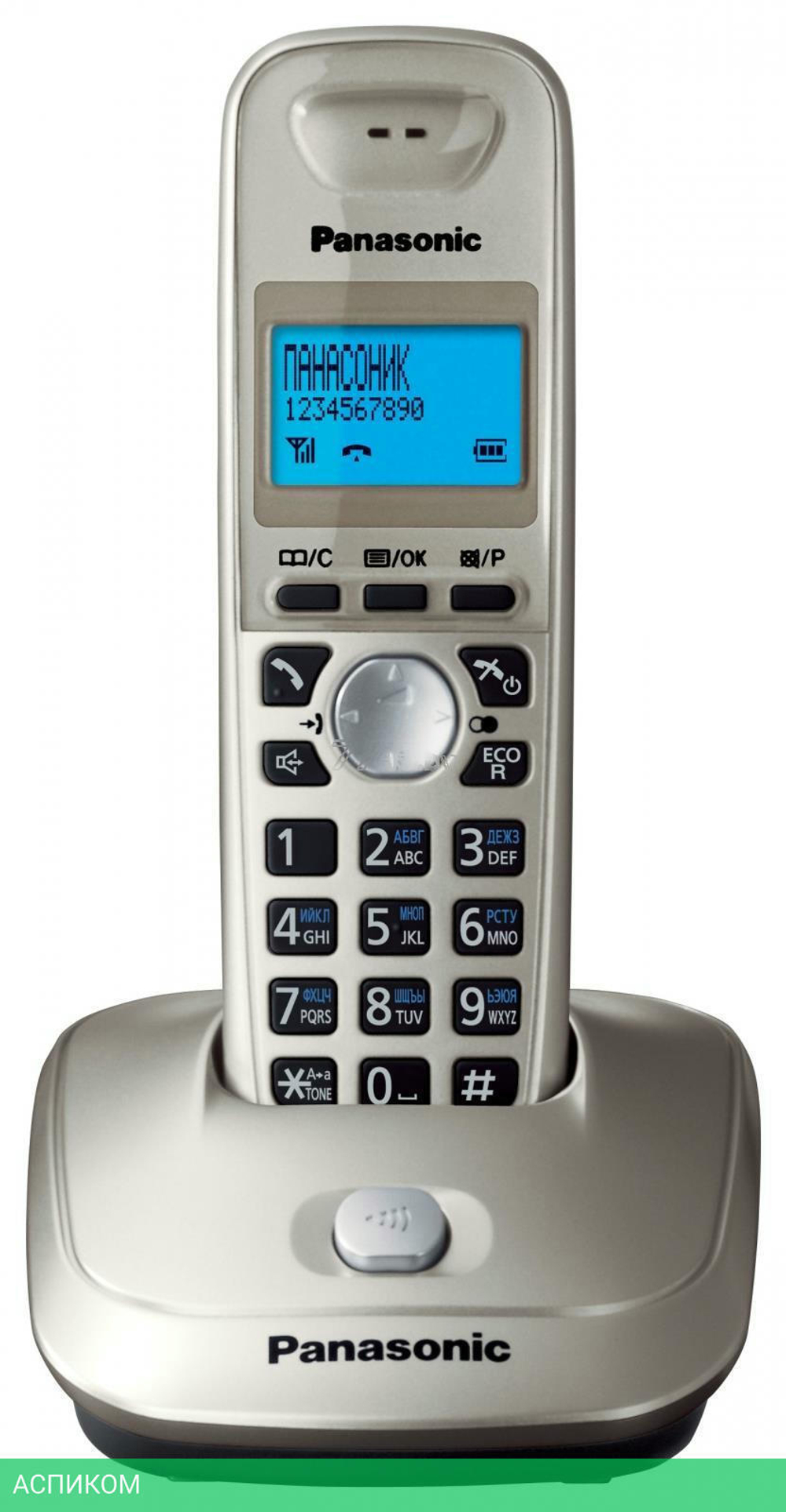 Радиотелефон DECT Panasonic KX-TG2511RUN Silver