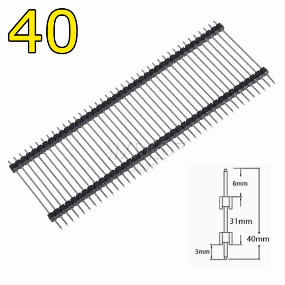 Клемма 2,54mm/40Pin/1.1-40см