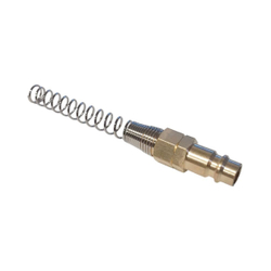 WDK-S20PPB Штуцер быстроразъемного соединения с пружиной 5x8 мм, латунь