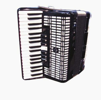 A-5-BK Аккордеон "Тула" 37х96-III-7/2, черный, Тульская Гармонь