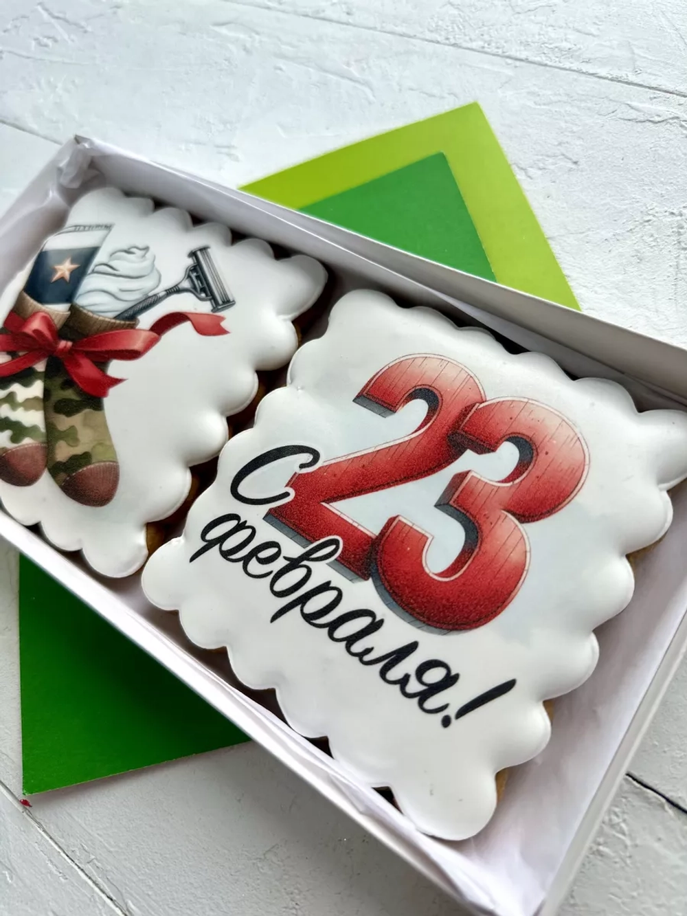 Имбирные пряники подарок на 23 февраля