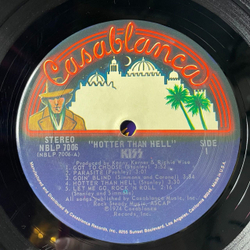 Винтажная виниловая пластинка LP Kiss Hotter Than Hell (USA 1974) Got To Choose