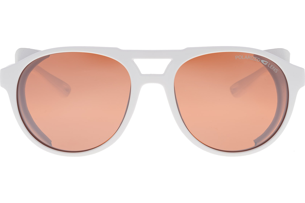 Спортивные очки GOG Nanga / Matt White / Polarized Reflex Silver