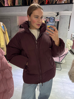 Пуховик Бургунди