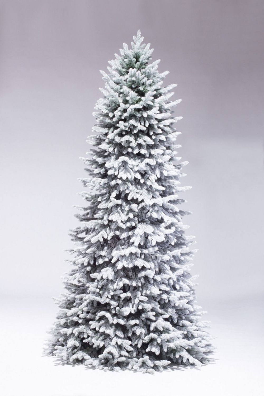 Заснеженная елка «Моника» (Литая хвоя) 270 см / 2,7 м