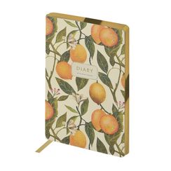 Gündəlik/Ajanda/Ежедневник/Diary Ежедневник А5 "Флора. Райские лимоны" (гибкий)