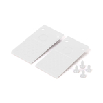 Заглушки для накладного шинопровода Slim Magnetic белые (2 шт.) 85089/00