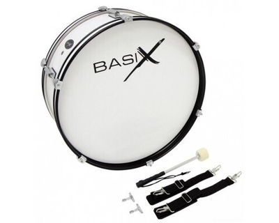 Бас-барабан маршевый Basix Junior Bass Drum 22x7"