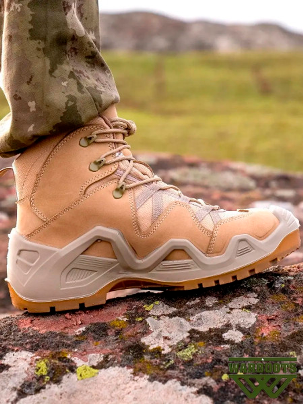 Ботинки Warboots YEL-2045. Койот