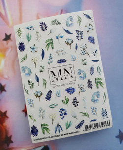 MIW Nails Слайдер-дизайн Цветы, S-164