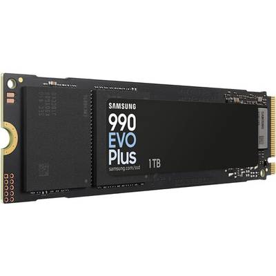 Твердотельный накопитель SSD 1Tb Samsung 990 EVO plus, M.2 PCI-E NVMe 2.0 Gen 4.0 x4 (R7250/W6300MB/s) TBW600