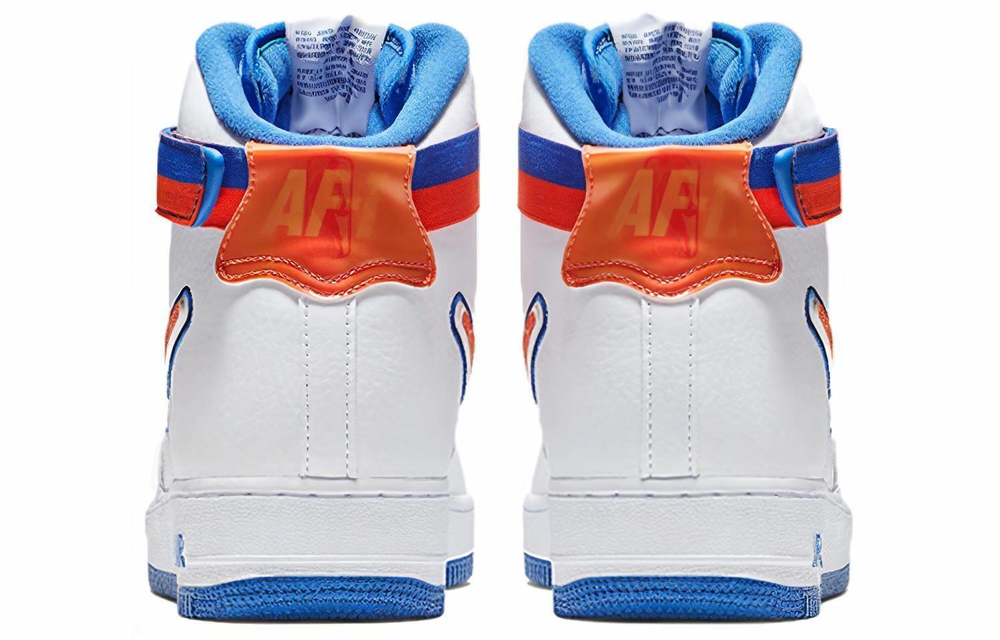Кроссовки Nike Air Force 1 Sport Nba White Team Orange Game Royal
