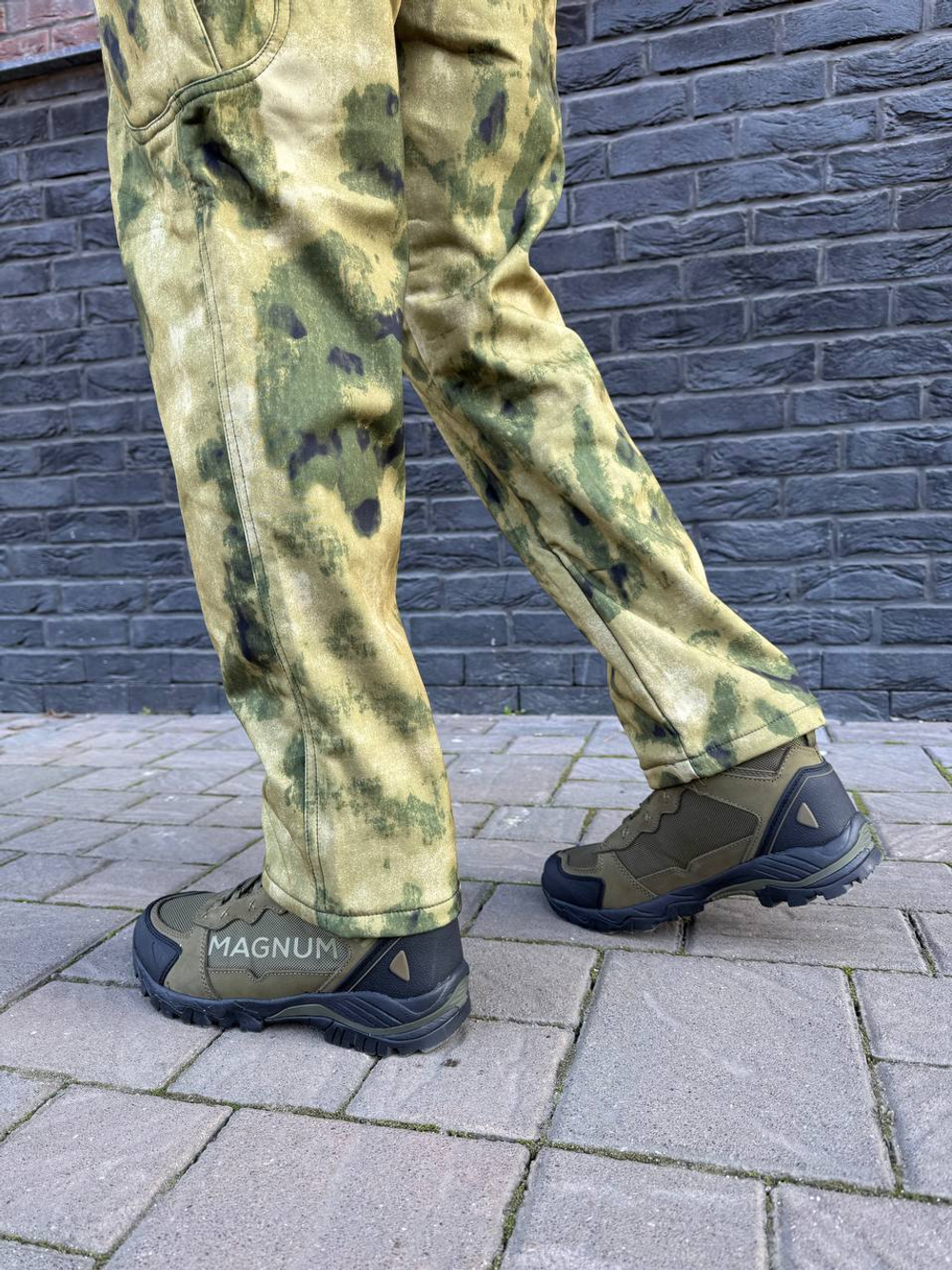 Тактический демисезонный костюм / softshell / мох