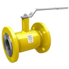 Кран шаровой стальной фланцевый LD Gas Ду65 Ру16 неполнопроходной