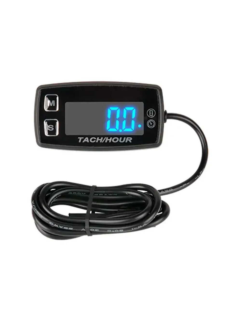 Тахометр цифровой LED RL 1,5 м 70x37 мм