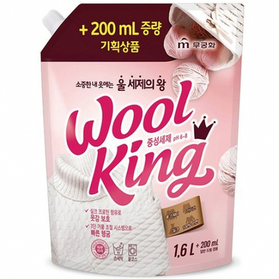 Средство для стирки изделий из деликатных тканей 1,8 л MUKUNGHWA Wool King Liquid Detergent