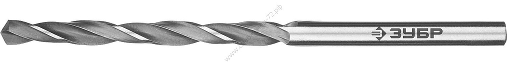 ЗУБР ПРОФ-В 3.8х75мм, Сверло по металлу, сталь Р6М5, класс В