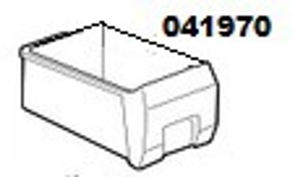 041970 Ящик для овощей/фруктов холодильника Indesit, Ariston 232X177X315