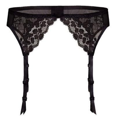 Кружевной пояс Daisy с подтяжками для чулок (Размер: XL) (Цвет: красный)