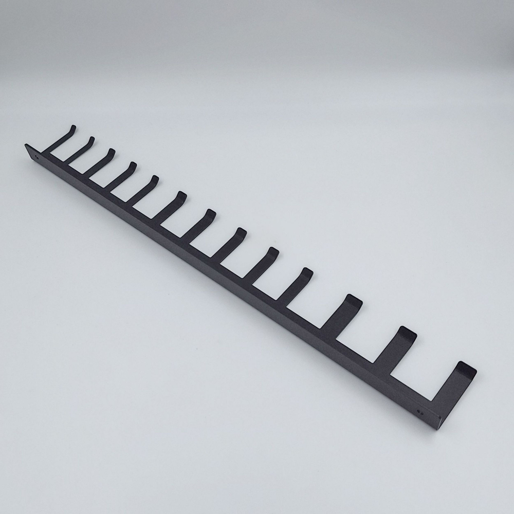 Держатель для хранения всех типов ключей 46см настенный черный