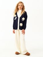 Кардиган для девочки AT1413 синий