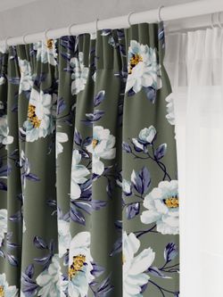 Штора из рогожки Сказка "Пиония4" 145х180 см 1 шт