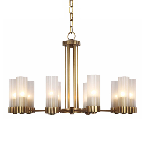 Люстра Cloyd WILLEM C10 / Ø82 см - латунь (арт.10142)