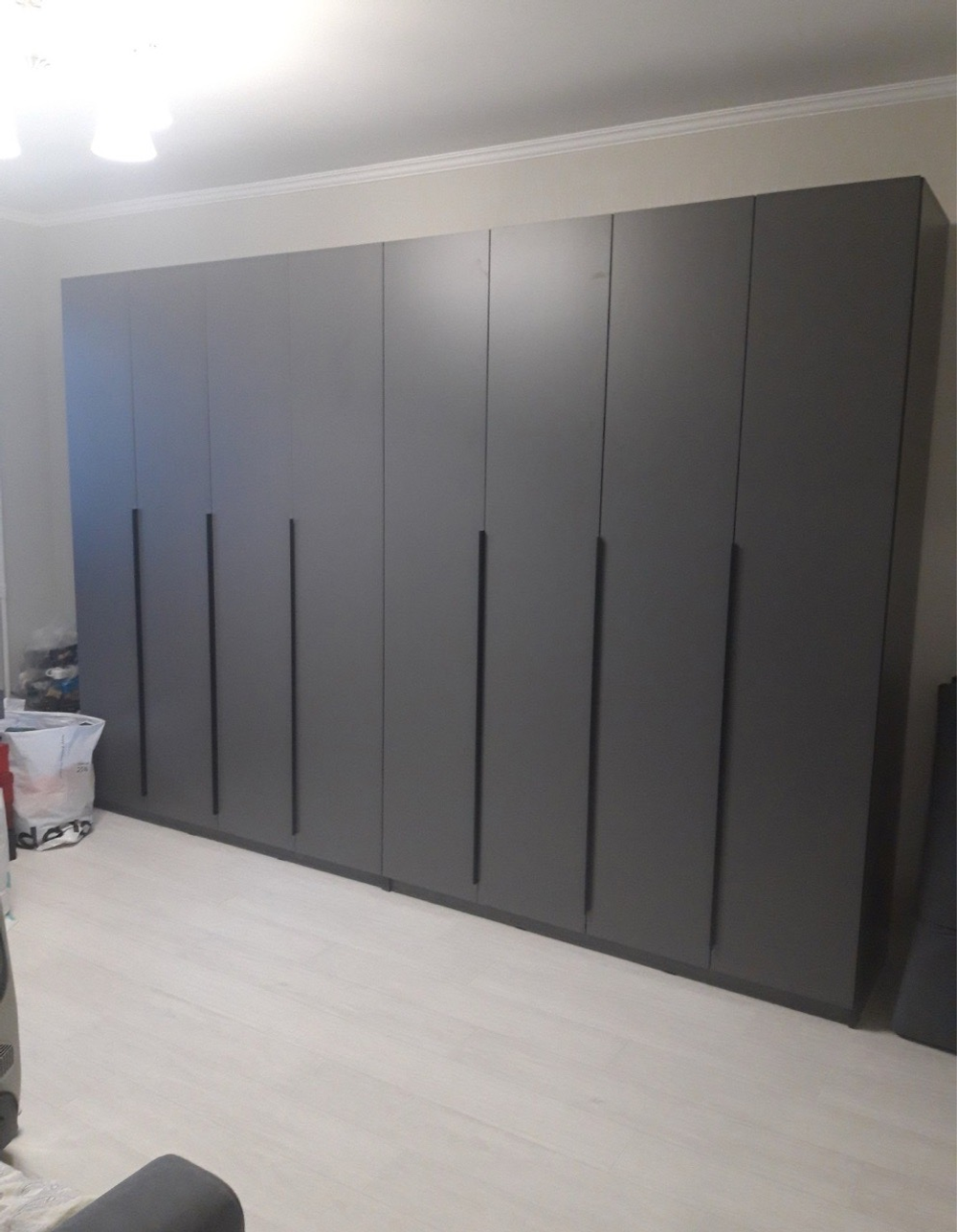 Шкаф распашной «ШК 5» Графит 160 см