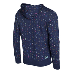 Мужская кофта теннисная BIDI BADU Napo Lifestyle Hoody Men - Dark Blue, Multicoloured