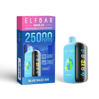 ELF BAR RAYA D3 - Blue Razz Ice (5% nic)