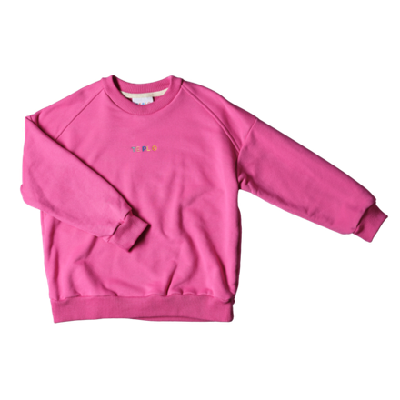 Свитшот в стиле oversize Пион