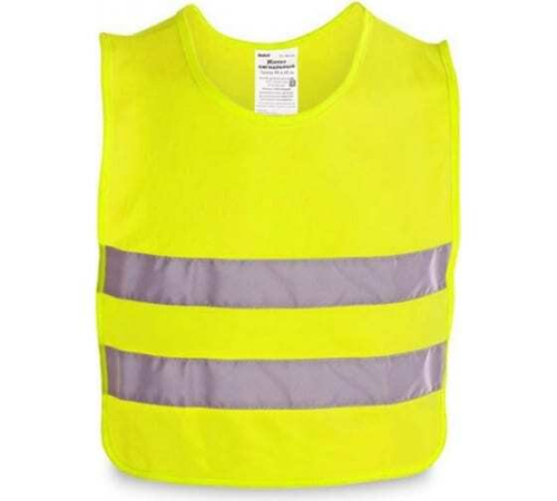 Жилет светоотражающий взрослый жёлтый