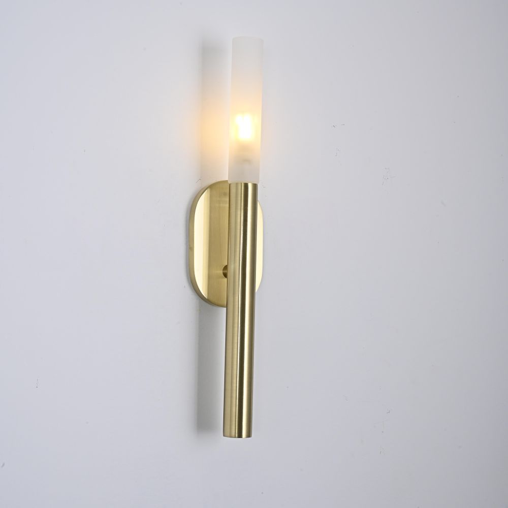 Бра Rousseau Small Bath Sconce Brass By Imperiumloft